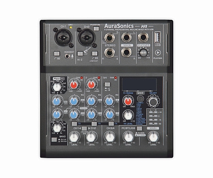 AuraSonics K4 компактный микшерный пульт в Лисках