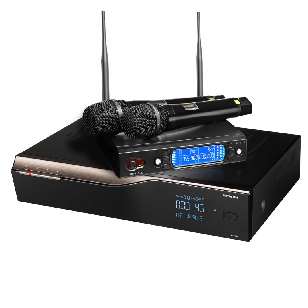 караоке-комплект AST-50 c микрофонами в Лисках
