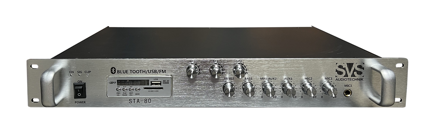 SVS Audiotechnik STA-80 Микшер-усилитель для систем Public Address в Лисках