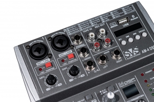 SVS Audiotechnik mixers AM-4 DSP Аналоговый микшерный пульт, 4-канала в Лисках